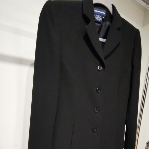 TRISTAN & ISEUT tunic length ladies blazer - Picture 1 of 10